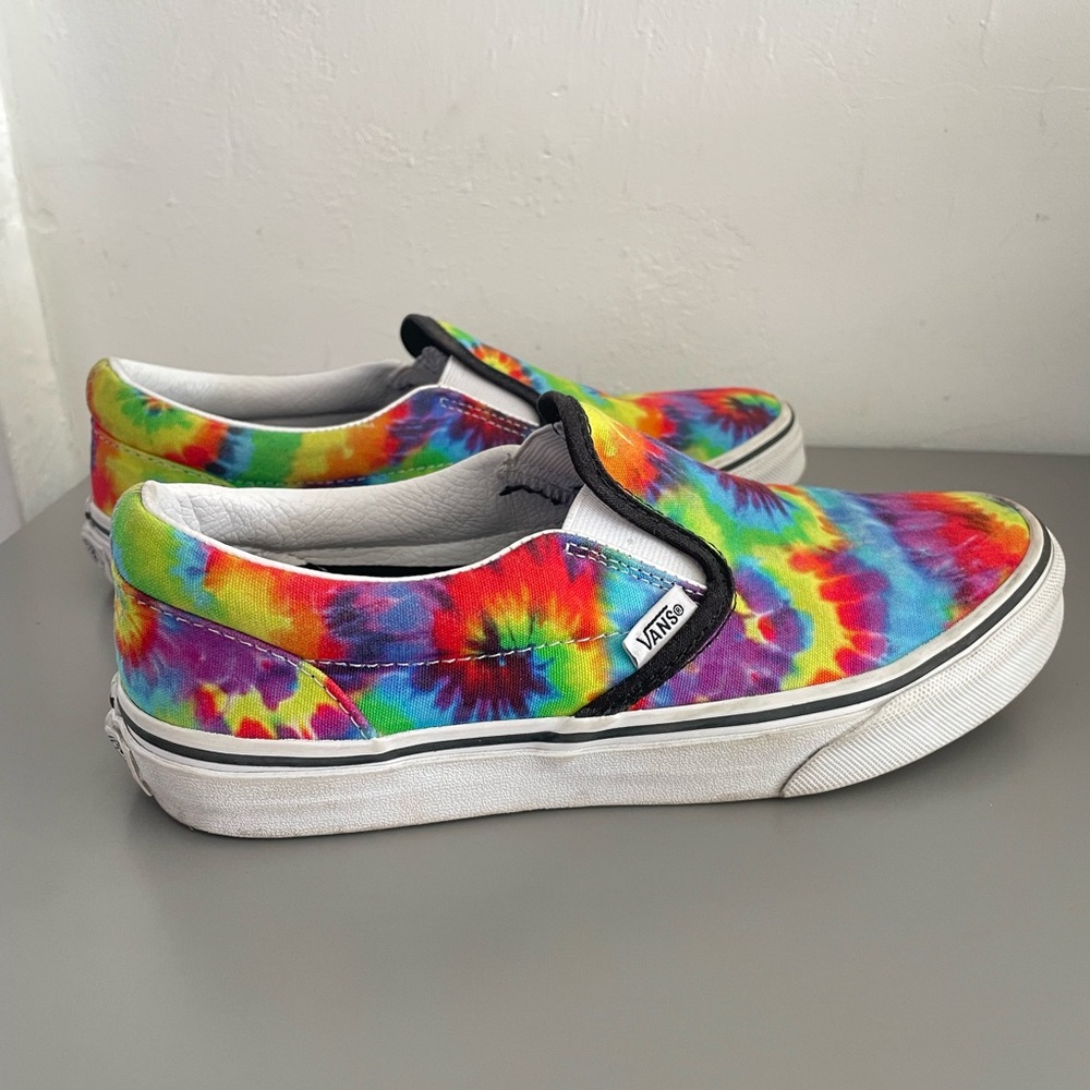 Vans Multicolor Tie-Dye Slip-Ons